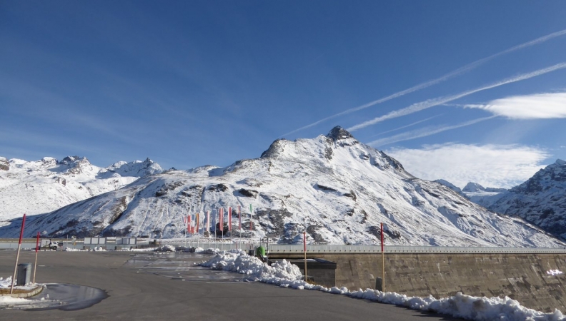 Auf der Silvretta Hochalpenstrasse