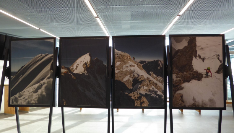 „Naufblick“ auf der Zugspitze